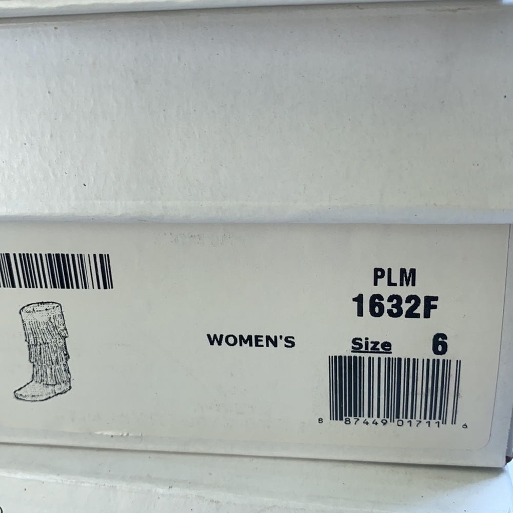 AUTH NIB MINNETONKA 1632F IN RARE PLUM COLOR - Picture 10 of 13